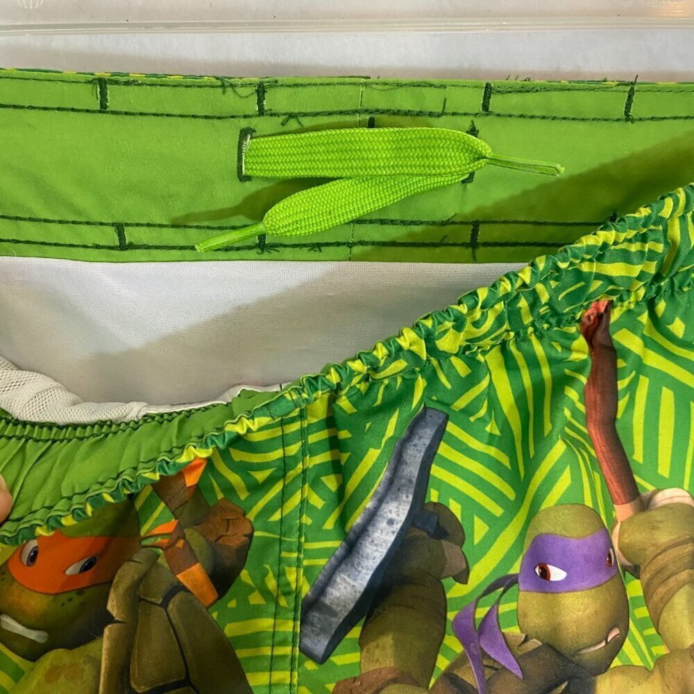 Teenage Mutant Ninja Turtles TMNT Boy's Swim Trunks Size M 22 in. Waist NWOT - Picture 3 of 4